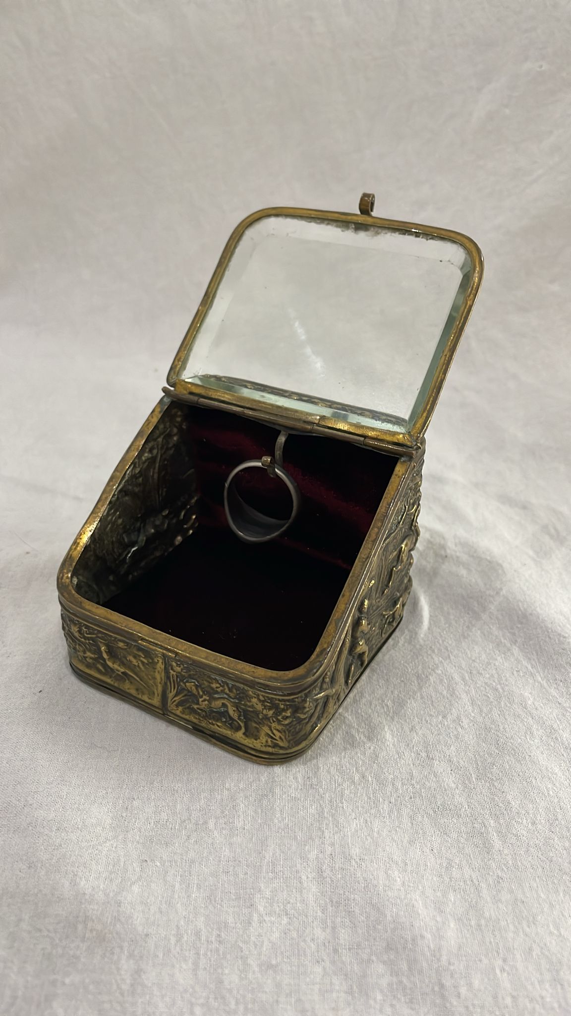 Brass Jewelry Box
