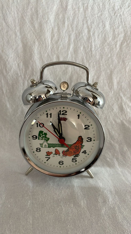 Wind-up alarm clock